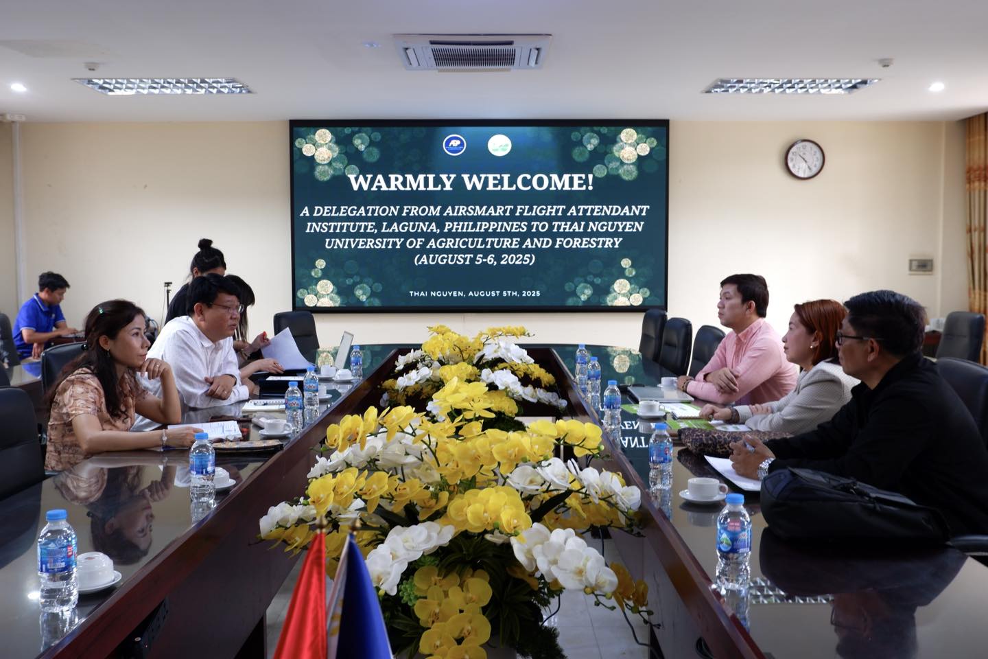 OFFICIAL ESTABLISHMENT OF INTERNATIONAL PARTNERSHIP BETWEEN TUAF AND AIRSMART FLIGHT ATTENDANT INSTITUTE